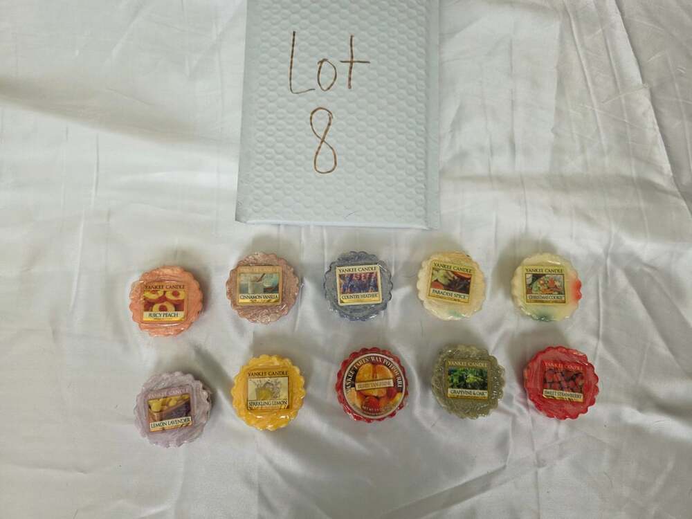 Yankee Candle MixedbWax Tarts Scented Lot of 10 Fragrances #8